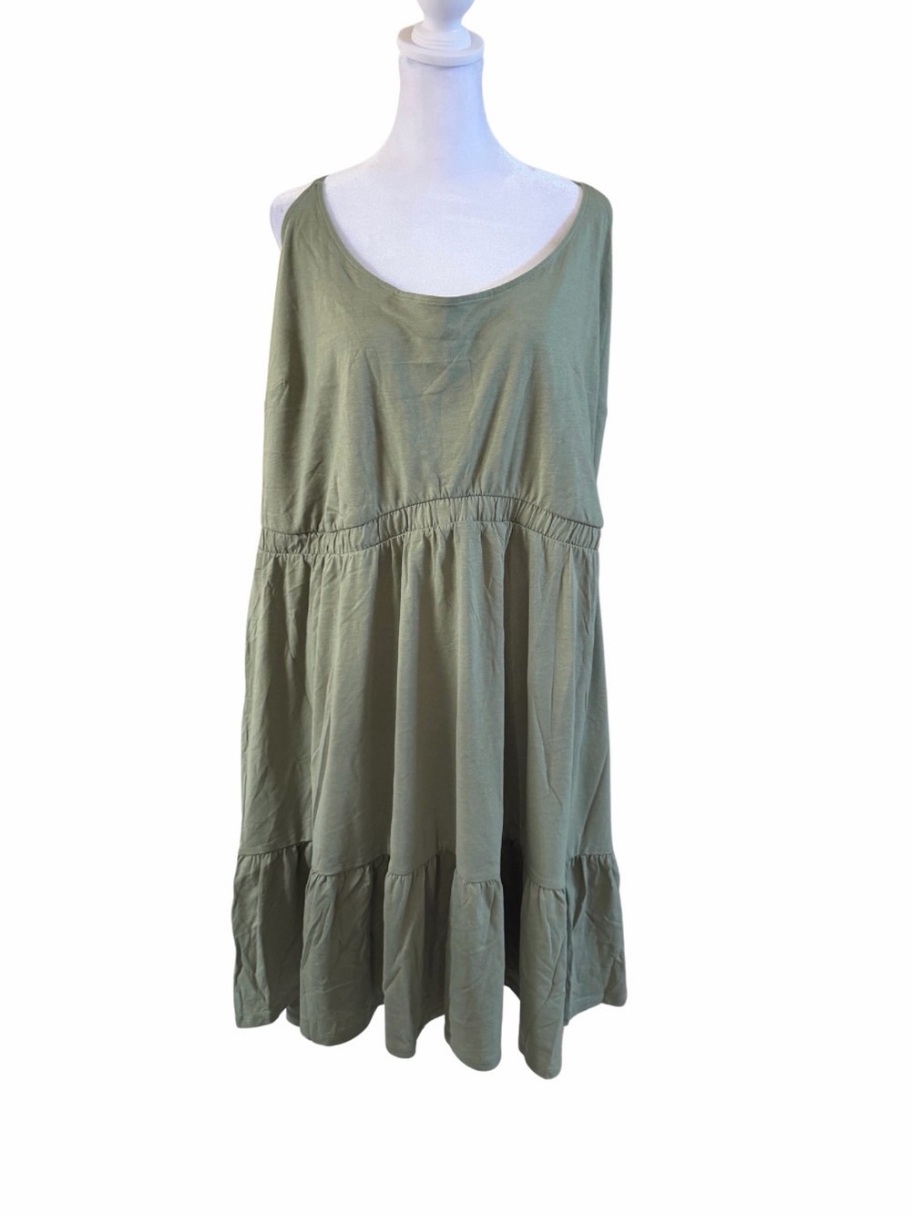 Cacique Sleep Sage Green Chemise Nightgown - Picture 3 of 5